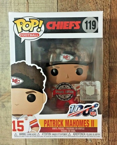 mahomes funko pop white jersey
